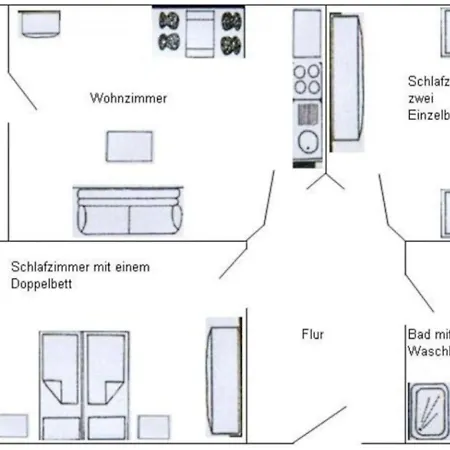 Aurora Im Haus Nautilus アパート ヴァンガーオーゲ
